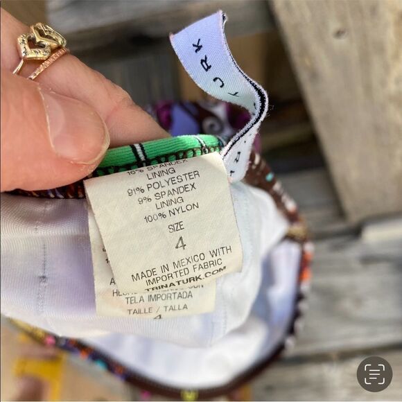 Trina Turk bikini bottom size 4 - Picture 3 of 5